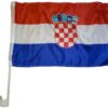 Trends4cents Autoflagge Kroatien 30 x 40 cm