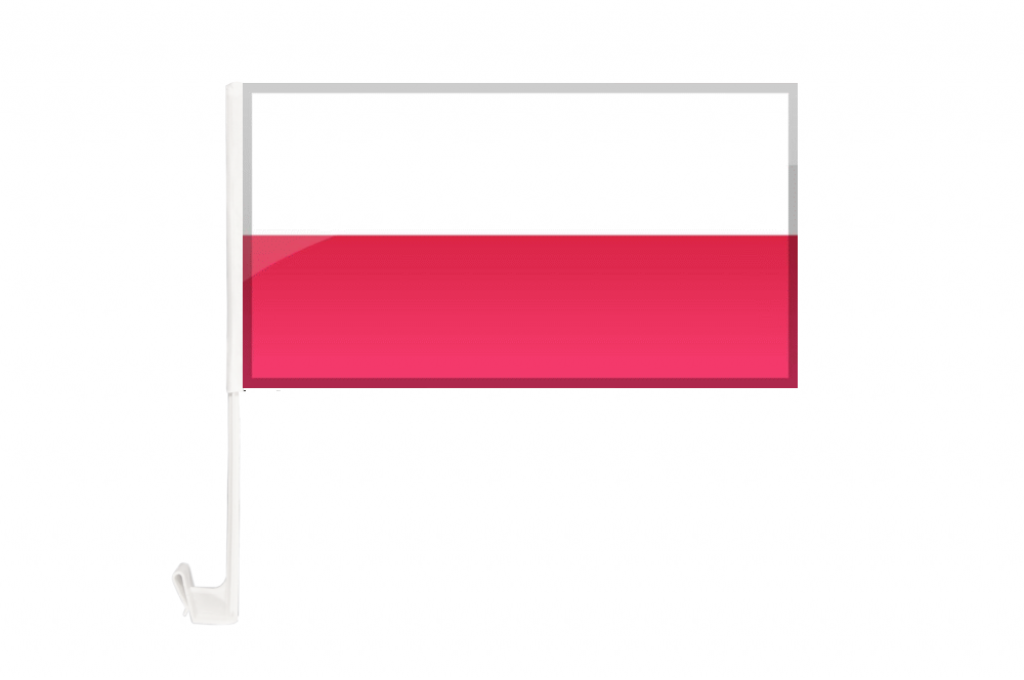 Trends4cents Autoflagge Polen 30 x 40 cm