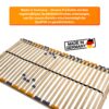4260360017438-4 Coemo Lattenrost MULTIRA 26 Federleisten starr 80 x 190 cm