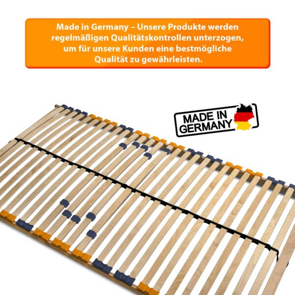 4260360017438-4 Coemo Lattenrost MULTIRA 26 Federleisten starr 80 x 190 cm