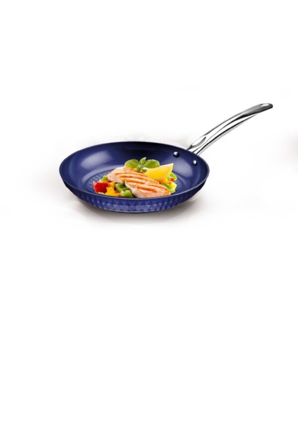 Ceraflon Prestige Diamant Antihaft XXL Aluguss – Pfanne, ca. Ø 28 cm – Blau