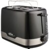Elta Toaster ETO-850.15 schwarz silber Kunststoff Metall