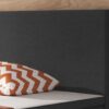 IHG Boxspringbett Berlin 180x200 cm Webstoff Anthrazit