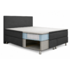 IHG Boxspringbett Berlin 180x200 cm Webstoff Anthrazit