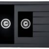 Respekta Einbauspüle Houston 100 x 50 S schwarz Mineralite B/H/T: ca. 100x21x50 cm Respekta Einbauspüle Houston 100 x 50 S schwarz Mineralite B/H/T: ca. 100x21x50 cm