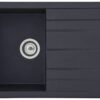 Respekta Einbauspüle Houston 80 x 50 S schwarz Mineralite B/H/T: ca. 80x21x50 cm Respekta Einbauspüle Houston 80 x 50 S schwarz Mineralite B/H/T: ca. 80x21x50 cm