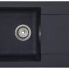 Respekta Einbauspüle Denver 78 x 44 S schwarz Mineralite B/H/T: ca. 78x17x43,5 cm Respekta Einbauspüle Denver 78 x 44 S schwarz Mineralite B/H/T: ca. 78x17x43,5 cm