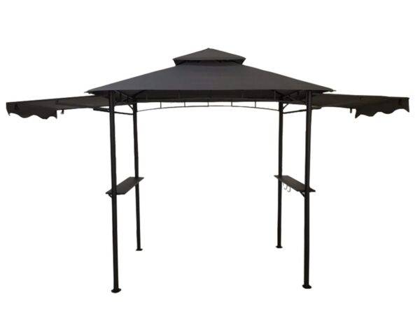4260672260263-1 HC Garten & Freizeit BBQ Grillpavillon anthrazit