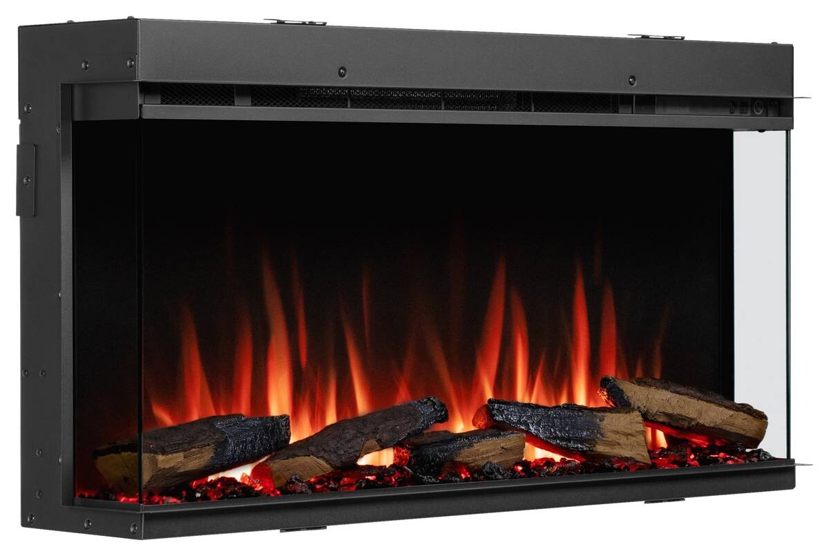 Balderia Elektrischer-Kamin EF407A Athena 36"" B/H/T/L: ca. 92,8x49,5x21x92,8 cm