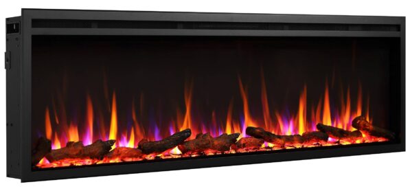 Balderia Elektrischer-Kamin Atlanta EF288B schwarz B/H/L: ca. 14,7x48x152,4 cm