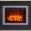 Balderia Elektrischer Kamin Charon dunkelbraun MDF B/H/T: ca. 100x84x25 cm