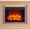 Balderia Elektrischer Kamin Kamin hellbraun MDF B/H/T: ca. 100x84x25 cm Balderia Elektrischer Kamin Kamin hellbraun MDF B/H/T: ca. 100x84x25 cm