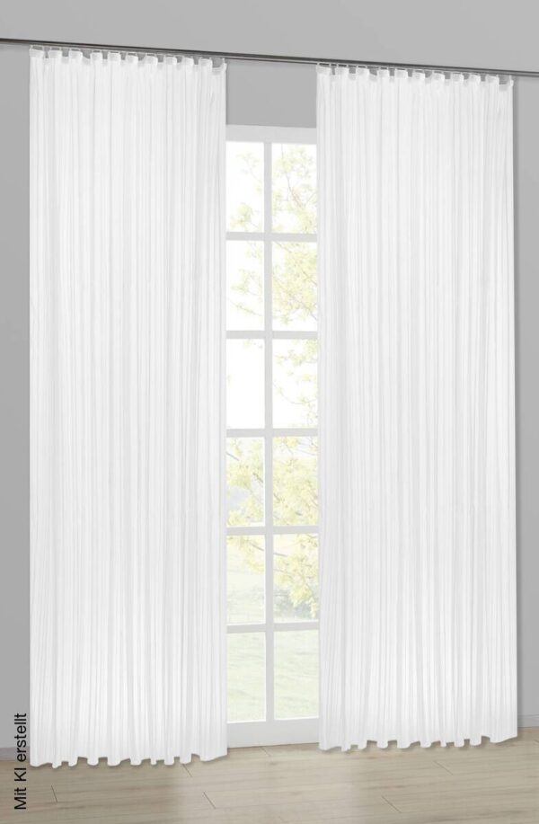 POCOline Fertigstore London weiß B/L: ca. 500x245 cm