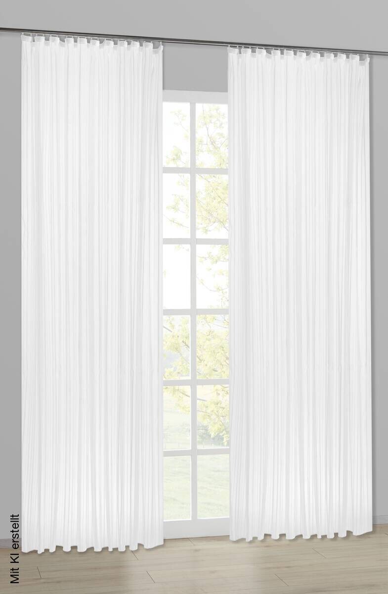POCOline Fertigstore London weiß B/L: ca. 500x245 cm