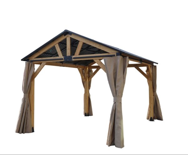 Never Indoor Pavillon KENT ca. 355 x 298 x 265 cm – Anthrazit