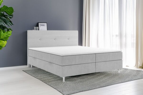 4262413691701-7 Möbel Punkt Boxspringbett RIO mit Bettkasten, ca. 180 x 200 cm – Schwarz