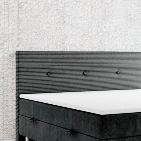 4262413691787-2 Möbel Punkt Boxspringbett RIO mit Bettkasten, ca. 180 x 200 cm – Schwarz