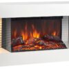KAMINIO Elektrischer-Kamin LIZ weiß Metall B/H/T: ca. 82x41,8x21,7 cm ca. 2000 W