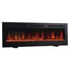 KAMINIO Elektrischer-Kamin MARLON schwarz Metall B/H/T: ca. 91,4x46,6x11,9 cm ca. 1800 W