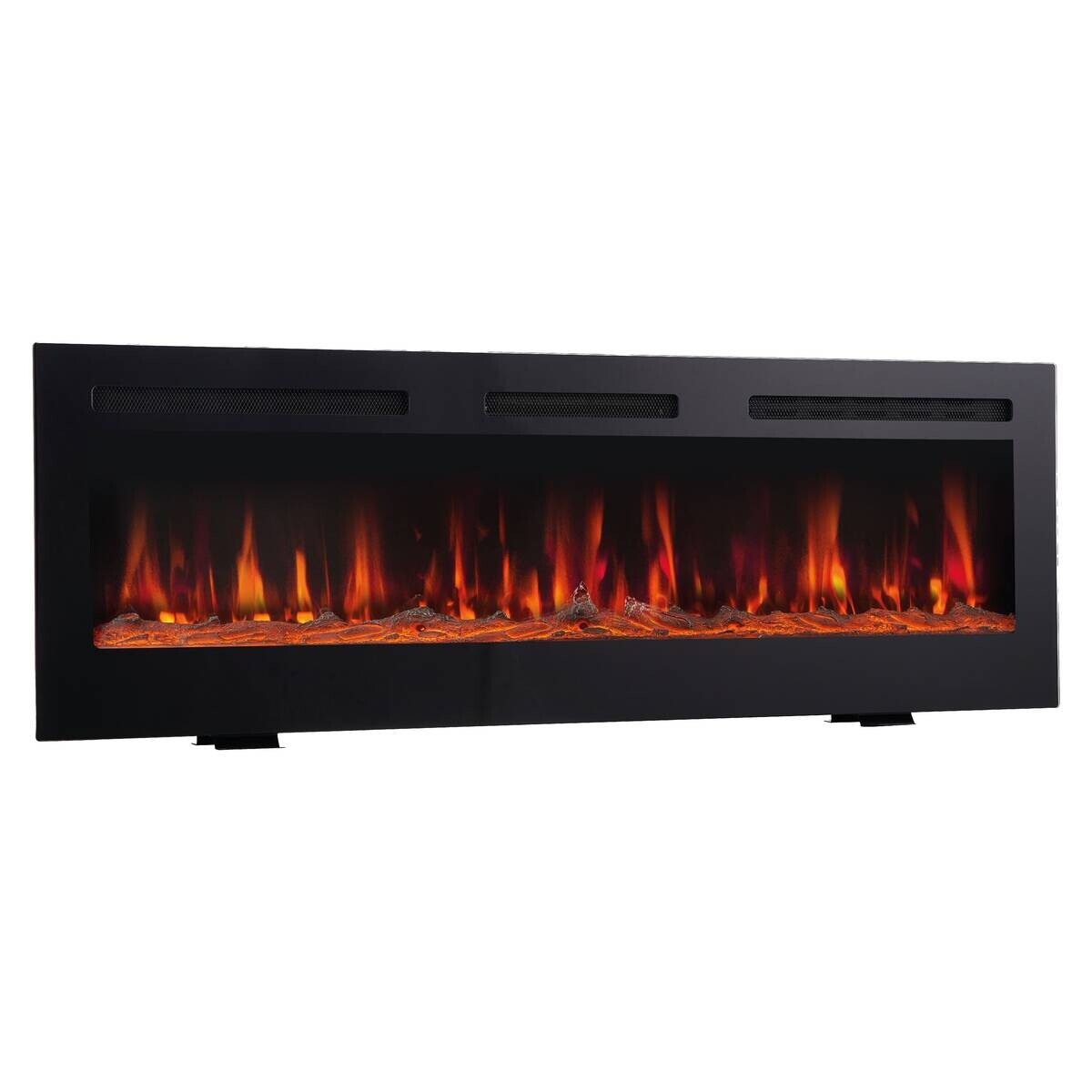 KAMINIO Elektrischer-Kamin MARLON schwarz Metall B/H/T: ca. 91,4x46,6x11,9 cm ca. 1800 W
