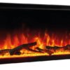 KAMINIO Elektrischer-Kamin LEA schwarz Metall B/H/T: ca. 91,9x43x20 cm ca. 1800 W