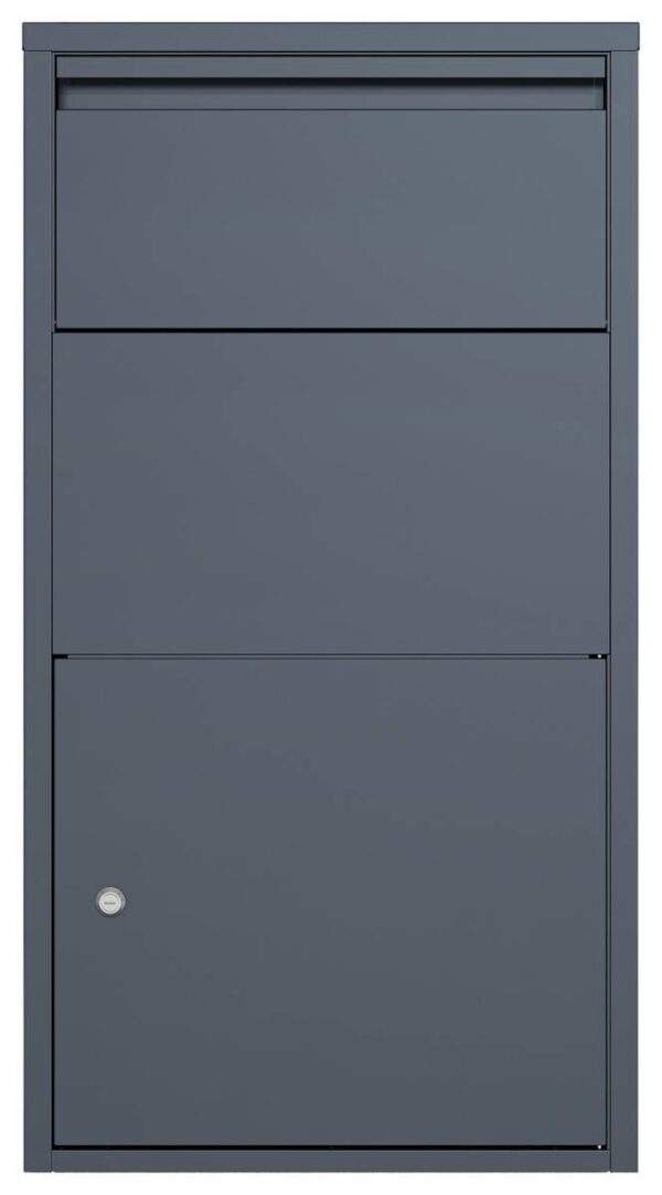 Westmann Briefkasten mit Paketbox Pollux anthrazit B/H/L: ca. 22x82x44 cm