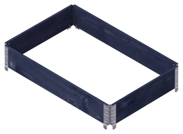 UPYARD Hochbeet INDUSTRIAL schwarz Holz B/L: ca. 80x120 cm UPYARD Hochbeet INDUSTRIAL schwarz Holz B/L: ca. 80x120 cm