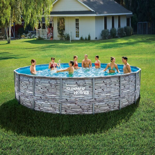 4895215117478-1 50NRTH Summer Waves Elite Pool Ø549x132 cm