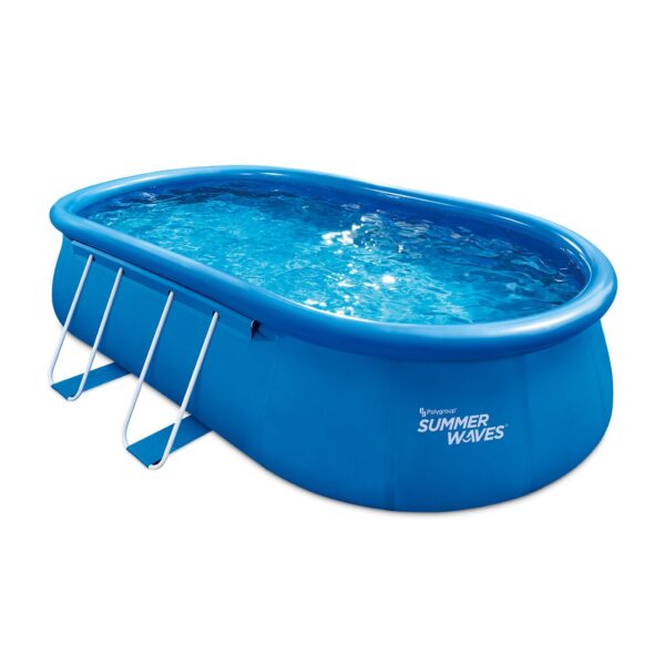 50NRTH Summer Waves Quick Set Pool 549x305x107 cm blau