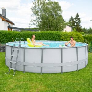 50NRTH Summer Waves Elite Pool Ø549 x 132 cm anthrazit