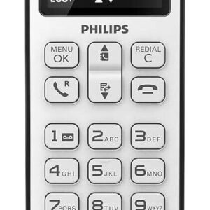 Philips Telefon M4501W/01 weiß