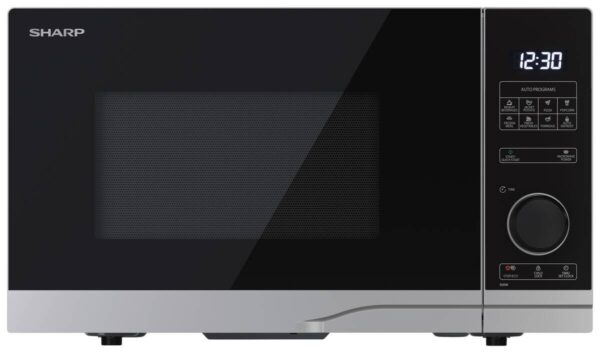 Sharp Mikrowelle YC-PS254AE-S silber Glas B/H/T: ca. 48,3x28,1x40,3 cm
