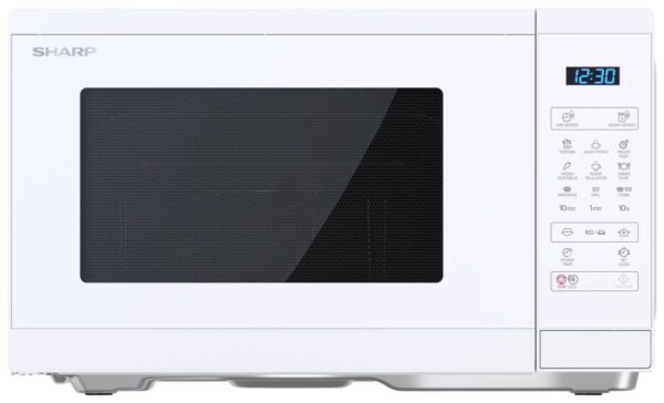 Sharp Mikrowelle mit Grill YC-MG252AE-C weiß Kunststoff B/H/T: ca. 47,2x28x34,5 cm