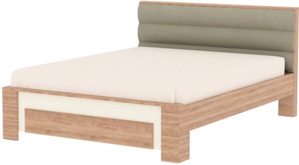 OTTO home Bettgestell Gala, 160 oder 180x200cm Liegefläche, FSC-zertifiziert (optional passende Stauraumschubladen und Nachttische erhältlich), bequem gepolstertes Kopfteil, bezogen mit Samtvelours
