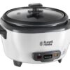 Russell Hobbs Reiskocher weiß Kunststoff Metall Glas B/H/L: ca. 21x19x15 cm