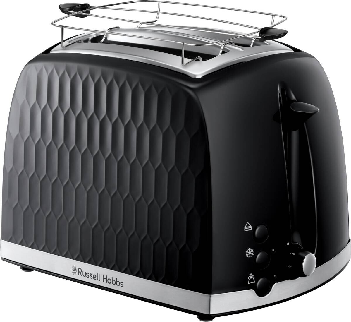 Russell Hobbs Toaster 26061-56 schwarz Kunststoff Edelstahl B/H/L: ca. 18,2x22,1x27 cm