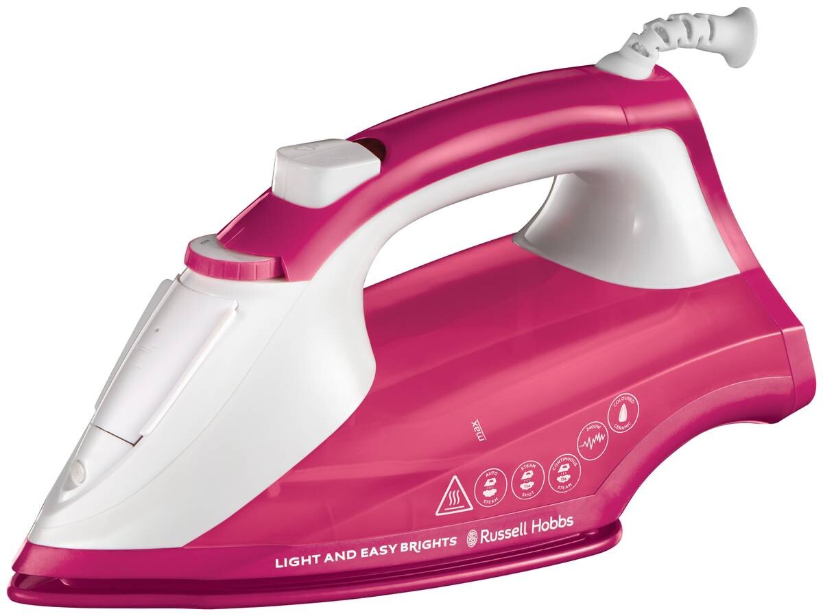 Russell Hobbs Dampf-Bügelautomat 26480-56 beere weiß Kunststoff B/H/L: ca. 11,7x15,9x29 cm
