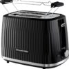 Russell Hobbs Toaster 27370-56 schwarz Kunststoff Edelstahl B/H/L: ca. 17,4x19,1x27,8 cm Russell Hobbs Toaster 27370-56 schwarz Kunststoff Edelstahl B/H/L: ca. 17,4x19,1x27,8 cm