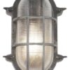 Searchlight Außenleuchte Bulkhead schwarz Stahl B/H/T: ca. 16x25x10,5 cm E27 1 Brennstellen