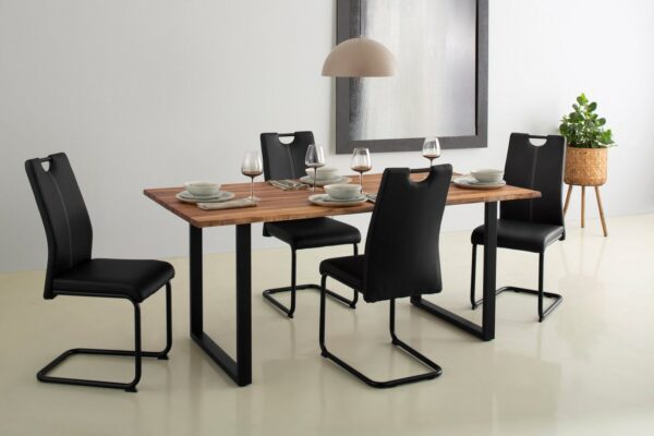 HELA Freischwinger CORA (Set, 2 St), Tragegriff in schwarz HELA Freischwinger CORA (Set, 2 St), Tragegriff in schwarz