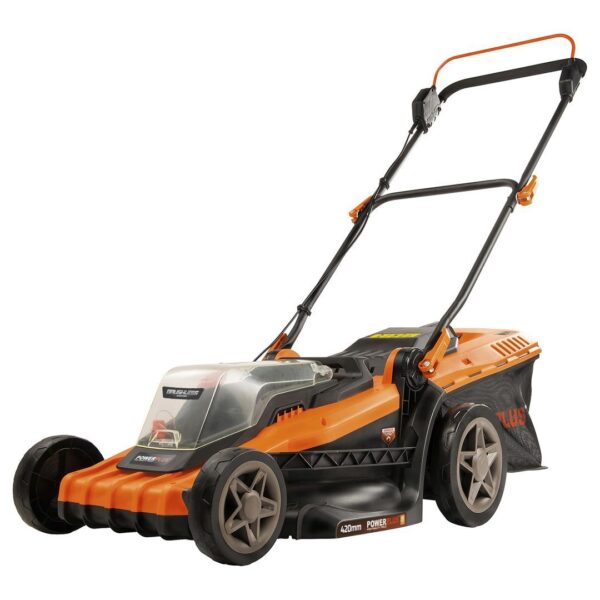 PowerPlus Dual Power Akku – Rasenmäher POWDPG75610 – 40 V, 420 mm Ø
