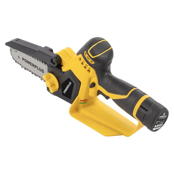 PowerPlus POWXG1040 – Powerplus 12V Akku – Einhandkettensäge