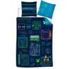 5407010073348-1 COFI 1453 Minecraft Bettwäsche 140x200 cm mit Kissenbezug