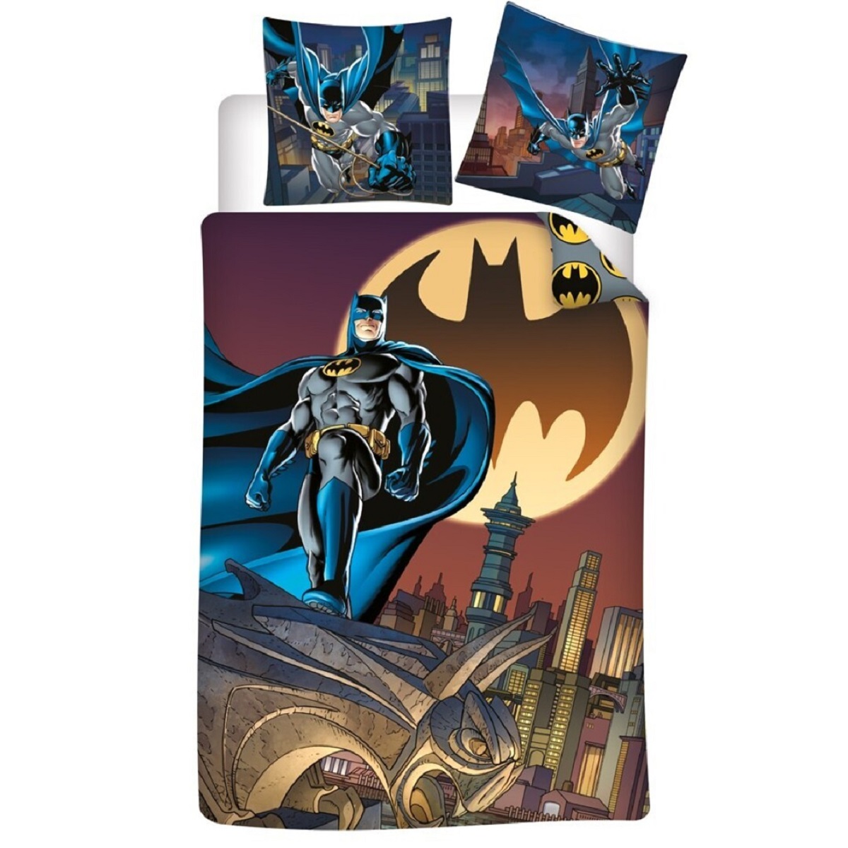 Batman Kinderbettwäsche – Set Decke & Kissen