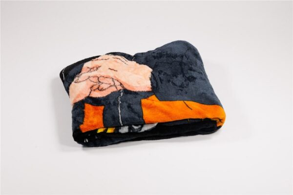 COFI 1453 Naruto Kuscheldecke – Leichte Sofadecke mit Motiv, 110x150 cm