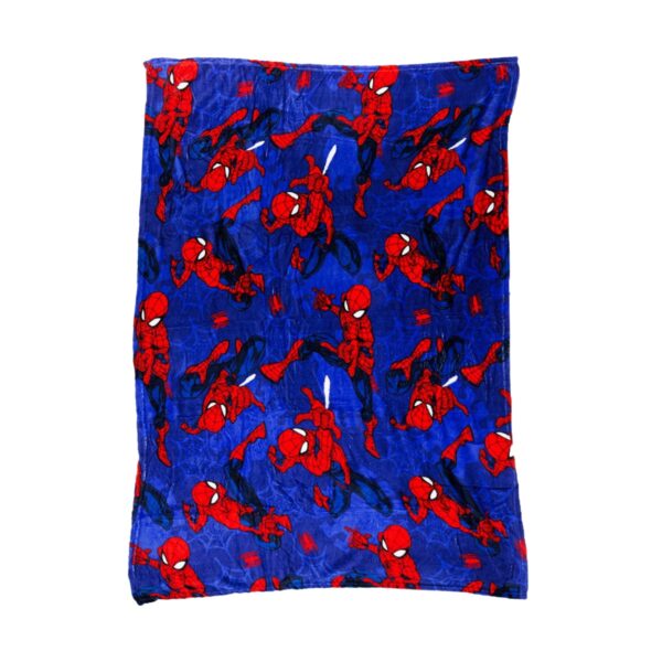5407010076738-1 Spiderman Marvel Spiderman Kuscheldecke – Wohndecke für Kinder, 110×150 cm