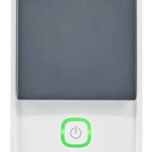 Nedis Smart-Stecker weiß grau Kunststoff B/H/L: ca. 6x11,5x9 cm