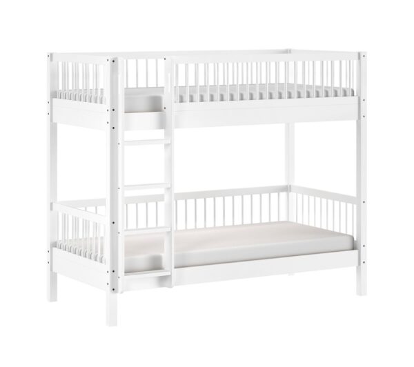 5420070243902-1 vipack VIPACK – FAGUS weiß Etagenbett mit 2 Liegeflächen 90x200cm, inkl. Lattenrost, buche massiv