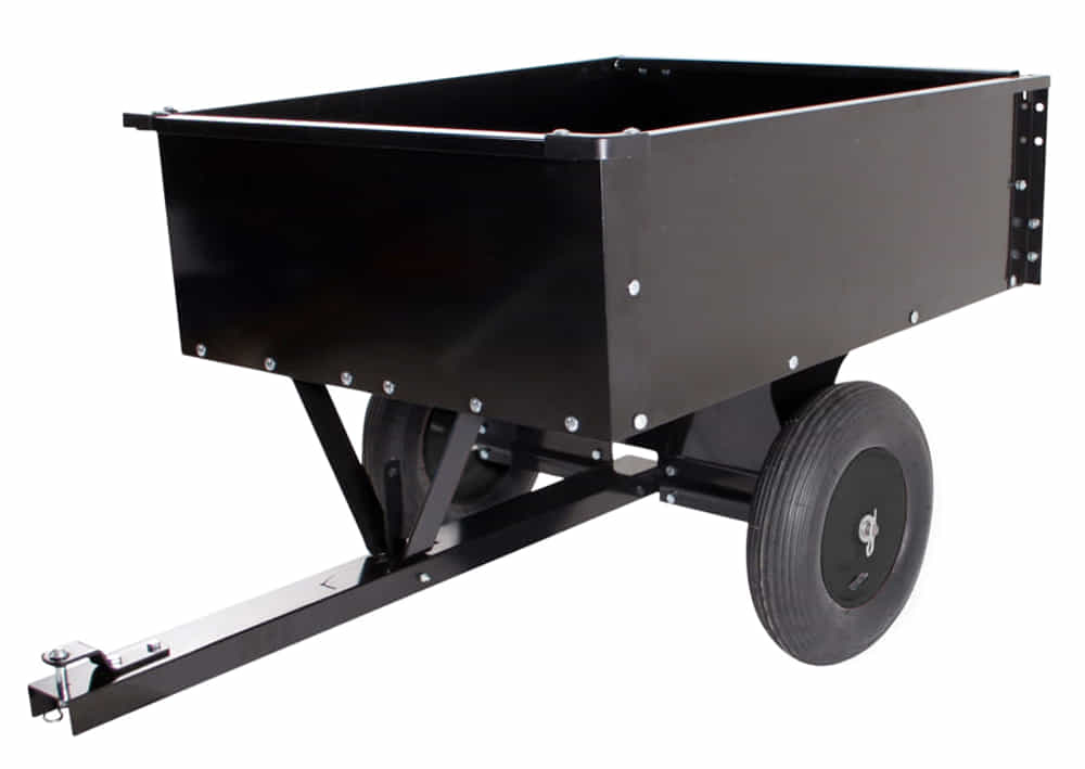Texas Anhänger für Ausfitzrasenmäher / Rasentraktor, 300 kg