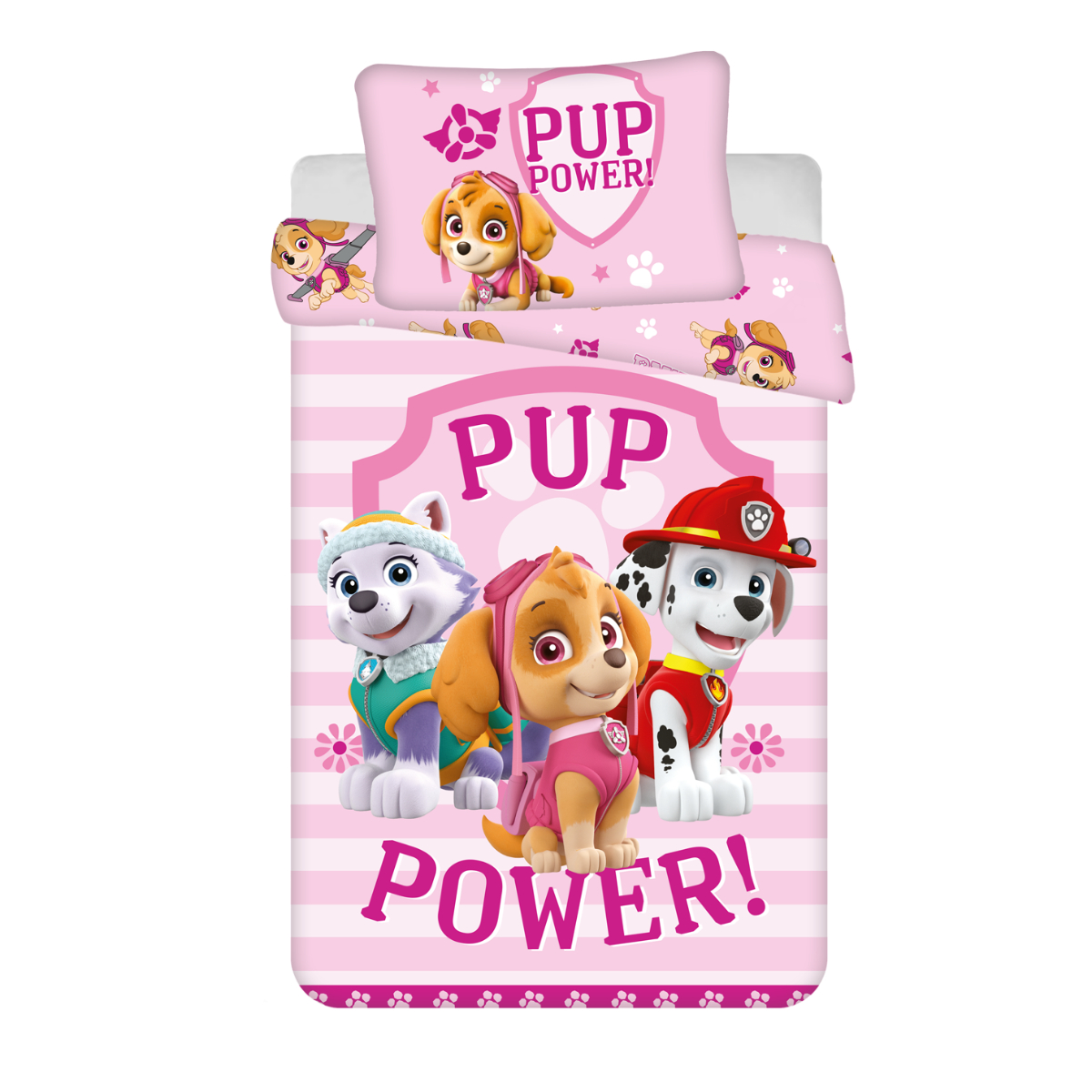 Paw Patrol Kinderbettwäsche – Set – Baumwolle 100×135 + 40×60 cm